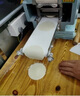 艾喜仕全自動餃子皮機商用仿手工餛飩包子云吞壓皮機小型搟皮機 宏力源出口款(兩個模具) 曬單實拍圖