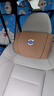 紳創(chuàng  )沃爾沃頭枕S60/S90/XC60/XC90/XC40專(zhuān)用護頸枕汽車(chē)頭枕腰靠套裝 沃爾沃專(zhuān)用-頭枕 【栗棕色】 曬單實(shí)拍圖