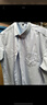 阿悠胖大碼短袖襯衫男商務(wù)寬松純色胖子工裝夏季加肥加大碼免燙正裝襯衣 曬單實(shí)拍圖