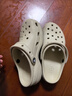 卡駱馳（crocs）洞洞鞋女 經(jīng)典云朵Clog透氣一腳蹬穿沙灘鞋涼拖鞋 206750-2Y2 W6 曬單實拍圖
