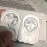 海昌H2O進口月拋隱形眼鏡6片裝 透明近視眼鏡輕薄透氧舒適無感 325度 曬單實拍圖