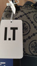I.T DANKLES香港品牌真皮包包女包2025新款輕奢迷你斜挎水桶包高級時尚單肩包 藍色（專柜禮盒套裝） 曬單實拍圖