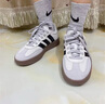 adidas「T頭鞋」BARREDA板鞋德訓(xùn)鞋男女春季新款阿迪達(dá)斯輕運(yùn)動(dòng) 灰色/黑色/樹(shù)脂黃   36 曬單實(shí)拍圖