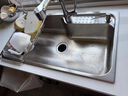 科勒（KOHLER） 利奧臺(tái)上臺(tái)下雙用廚盆K-80230T/80231T/80233T-2HD-NA K-80230T-2HD-NA易清潔落水 曬單實(shí)拍圖