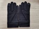 【京東物流】秋冬季保暖自行車(chē)騎行戶(hù)外運動(dòng)防滑觸屏開(kāi)車(chē)男女手套 【防風(fēng)防潑水 便捷觸屏】暗夜黑 均碼 1雙 【適用于掌圍18-23cm】 曬單實(shí)拍圖