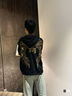 BOY LONDON【燦若繁星】秋情侶外套重工連帽開(kāi)衫衛衣N06904 黑色七彩翅膀 M 曬單實(shí)拍圖