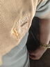 花花公子（PLAYBOY）夏季新款男士短袖T恤刺繡翻領(lǐng)POLO衫商務(wù)大碼百搭100%純棉半袖男 A26米灰色【主圖款】 2XL -建議150-170斤 曬單實拍圖