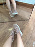 斯凱奇（Skechers）女士舒適百搭休閑鞋輕質(zhì)耐磨透氣網(wǎng)面運動(dòng)鞋117333 裸粉色/BLSH 38.5 曬單實(shí)拍圖