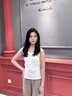 莫代爾洋氣吊帶背心女螺紋打底內(nèi)搭無袖背心夏季新款春夏秋百搭上衣 黑+白2件裝 XL 125-135斤 曬單實拍圖