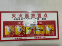 墨斗魚 滅火器放置點標(biāo)識5張 PVC塑片消防安全警示貼樓道消防栓貼紙30*15CM支持定制 曬單實拍圖