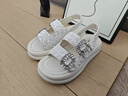 達芙妮國風(fēng)涼鞋女2025夏季新款厚底外穿繡花沙灘鞋軟底百搭配裙子涼拖鞋 米白 【輕便靈巧】 35 曬單實(shí)拍圖
