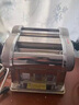 OQB德國(guó)商用電動(dòng)壓面機(jī)全自動(dòng)小型家用多功能不銹鋼搟揉面機(jī)餃子皮 銀色不銹鋼單刀型送禮包（壓面+2.5mm圓面） 曬單實(shí)拍圖