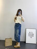 快樂瑪麗（J&M）勃肯鞋女2025秋季新款全包圓頭復古豆豆鞋舒適一腳蹬平底單鞋女 駝色 37 曬單實拍圖