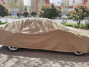 巫記汽車車衣牛津布車罩適用于寶馬5系3系x3x1x5三系五系防曬防雨隔熱 全天候加厚牛津布+卡其色 寶馬X1 曬單實拍圖