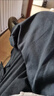 西牧威工作服焊工褲子男加檔耐燙工裝褲汽修長褲勞保寬松耐磨直筒褲工廠 藏藍 2XL 180【145-160斤】 曬單實拍圖
