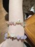 京蔻迪韓版時(shí)尚薰衣草浪漫紫水晶手鏈女閃閃五角星鋯石吊墜手環(huán)手串飾品 薰衣草紫色 薰衣草紫款五角星 曬單實(shí)拍圖