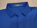 雅戈爾（YOUNGOR）短袖POLO衫男扁機領(lǐng)長(cháng)絨棉冰涼絲清涼透氣POLO衫新品 VSPC533033FCA藏青色 S 曬單實(shí)拍圖
