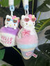 馬克圖布Hello Kitty黑皮毛絨香薰盲盒掛件可愛創(chuàng)意生日禮物女生送閨蜜 標準版-1個（隨機發(fā)貨，不退不換） 曬單實拍圖
