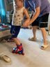 迪士尼（Disney）輪滑鞋兒童溜冰鞋男女童滑冰旱冰鞋速滑鞋初學(xué)蜘蛛俠送禮物 曬單實(shí)拍圖