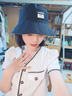 桓遠防曬帽子女夏季韓版時(shí)尚潮雙面漁夫帽春夏新款遮陽(yáng)百搭盆帽太陽(yáng)帽 黑色(雙面戴) M (56-58cm)收藏優(yōu)先發(fā)貨 曬單實(shí)拍圖