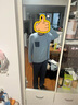 愛(ài)慕先生男圓領(lǐng)長(cháng)袖長(cháng)褲睡衣家居服套裝沁潤NS43K431 曬單實(shí)拍圖
