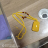 親恒薈保價(jià)胖東來品質(zhì)官方蜜蠟吊墜女水滴形雞油黃平安無事牌毛衣鏈琥珀 平安無事牌吊墜(珠鏈)+證書 曬單實(shí)拍圖