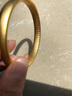 金運吉古法傳承9999足金包銀內心經(jīng)蓮花泥鰍黃金手鐲婚嫁三金節日送老婆 心經(jīng)手鐲【拍下備注圈口】 【10mm】包金3.5克-總重約40克 曬單實(shí)拍圖