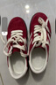 熱風(fēng)女鞋經(jīng)典百搭薄底德訓鞋2025年秋季新款女士時(shí)尚復古運動(dòng)休閑板鞋 05紅色 38 曬單實(shí)拍圖