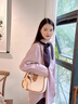 MARIE CLAIRE輕奢包包女包2025新款單肩斜挎包女士腋下包紀(jì)念日生日禮物送女友 米白色 禮盒裝【萌熊掛飾】送labubu掛飾 曬單實(shí)拍圖