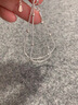 花有心柿s925銀手鏈女生款疊戴蛇骨鏈?zhǔn)宙溳p奢小眾精致手串雙層手飾品手環(huán) 雙層圓珠手鏈-s925銀 曬單實(shí)拍圖