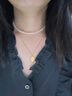 夢金園  小王子的玫瑰花足金吊墜5D硬金love掛墜女款禮物 曬單實拍圖