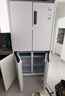 海爾（Haier）小紅花516升594mm專業(yè)超薄零嵌十字四開門電冰箱家用一級能效BCD-516WGHTDB9GPU1國家補貼20% 曬單實拍圖