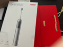 京東京造智能掃振電動牙刷JZ9絲緞銀 超長續(xù)航緩震包膠刷頭兒童電動牙刷深度清潔電動牙刷男生日禮物女禮物 曬單實拍圖