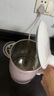 美的（Midea）電熱水壺家用電水壺?zé)畨?雙層防燙 0涂層食品級(jí)304不銹鋼 1500W快速沸騰 1.7L大容量 HJ1705 曬單實(shí)拍圖