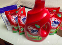 奧妙（OMO）除菌除螨洗衣液10.48斤（3KG+400G×2+480G×3）兩種組套隨機(jī)發(fā)貨 曬單實(shí)拍圖