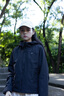 KOLON SPORT/可隆戶外防風(fēng)夾克 女子防潑水連帽風(fēng)衣休閑衣 LKJK5WNT46-BK 黑色 S 160/84A 曬單實(shí)拍圖