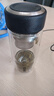 希樂(lè)玻璃杯雙層玻璃水杯高顏值男士商務(wù)辦公茶水分離杯便攜泡茶杯子 曬單實(shí)拍圖
