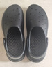 斯凱奇（Skechers）七夕禮物洞洞鞋男士夏季軟底透氣泡泡涼拖鞋包頭透氣休閑243250 曬單實(shí)拍圖