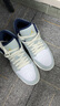 NIKE耐克男鞋夏季新款A(yù)ir Jordan 1運(yùn)動(dòng)籃球鞋aj1低幫板鞋休閑鞋子男 IH0648-141白藍(lán) 42 曬單實(shí)拍圖