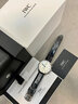 萬(wàn)國（IWC）手表男 葡萄牙系列瑞士自動(dòng)機械男表計時(shí)男士腕表41mm iw371605銀盤(pán)藍皮41mm 曬單實(shí)拍圖