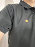 藍之旺 小米工作服短袖T恤定制印logo夏季polo衫企業(yè)文化衫訂做衣服diy 黑色 L 曬單實(shí)拍圖