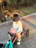 Berg荷蘭四輪腳踏自行車兒童卡丁車戶外無(wú)動(dòng)力寶寶腳蹬玩具車3-10歲 【布迪馬卡龍2.0】 12寸 自裝 曬單實(shí)拍圖