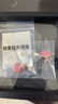 VIGG【明星同款】七夕禮物星光甜心耳釘女高級感耳環(huán)小眾設計純銀耳針 星光甜心耳釘【精美禮盒】 曬單實拍圖