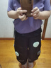 日著原創(chuàng)空氣層繭型九分褲2024冬新小個(gè)子松緊腰寬松休閑燈籠褲女 靜夜黑 M 曬單實(shí)拍圖