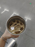 AKS高檔咖啡杯男316L大容量車載保溫杯高顏值女生禮物寬口直飲水杯子 德化白（316L內(nèi)膽+雙飲）550ml 曬單實(shí)拍圖