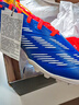 阿迪達(dá)斯 （adidas） PREDATOR LEAGUE TF獵鷹系列人造草地碎釘足球鞋ID0910 藍(lán) 曬單實(shí)拍圖