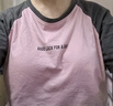 純棉情侶睡衣女帶胸墊薄款休閑家居服套裝男短袖長褲休閑外穿套裝 CKE-W6421-1A L 曬單實拍圖