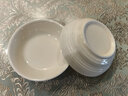 松發(fā)瓷器松發(fā)瓷器奶油風(fēng)釉下彩家用碗碟高顏值INS風(fēng)螺旋紋陶瓷盤子餐具 味碟【單個裝】3.5英寸奶油色 曬單實(shí)拍圖