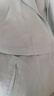 金菊2025春夏新款桑蠶絲100%真絲連肩袖拉鏈開衫連帽領(lǐng)薄上衣女式外套 曬單實拍圖