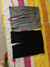 浪莎（LangSha）品牌莫代爾五分打底褲女外穿夏季薄款防走光緊身彈力大碼安全褲 [黑色+淺灰]2條裝 2XL [140-180斤] 曬單實(shí)拍圖